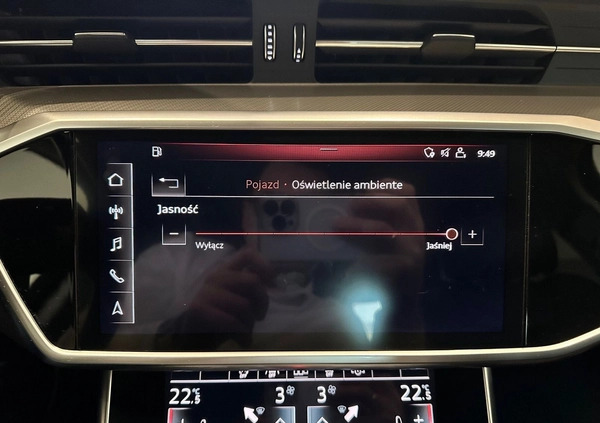 Audi A6 cena 164900 przebieg: 110113, rok produkcji 2018 z Lubliniec małe 466